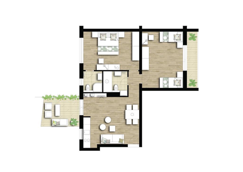 Apartment Akvarel Split Exterior foto